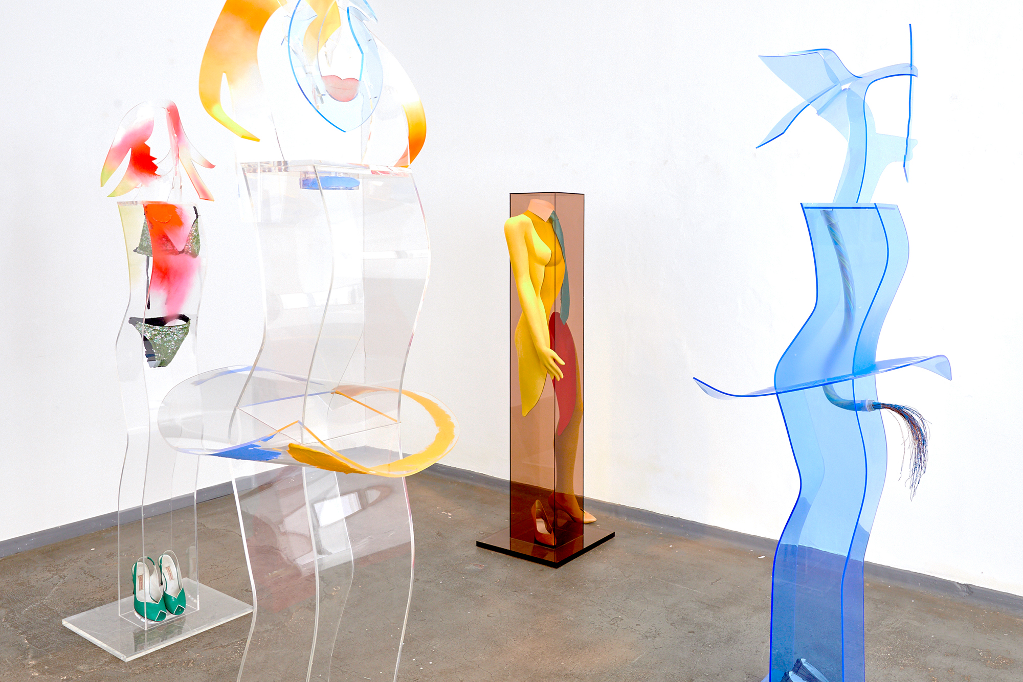 Installation view LEVY Galerie, 2019