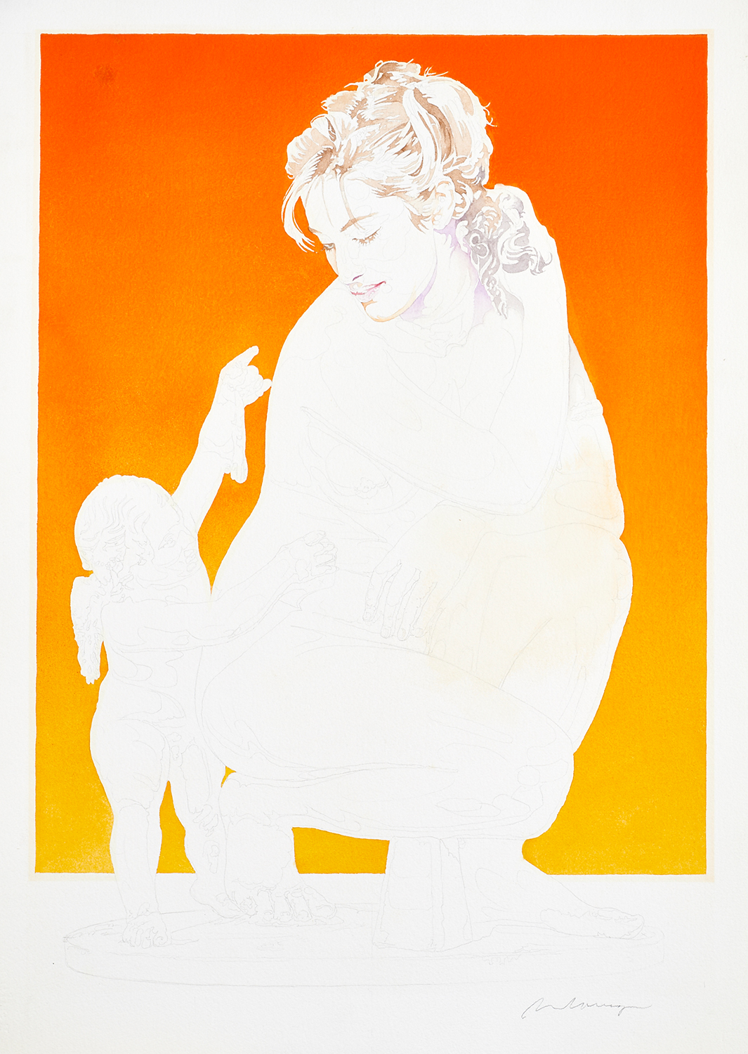 The Transfiguration of Galatea #6 with Eros