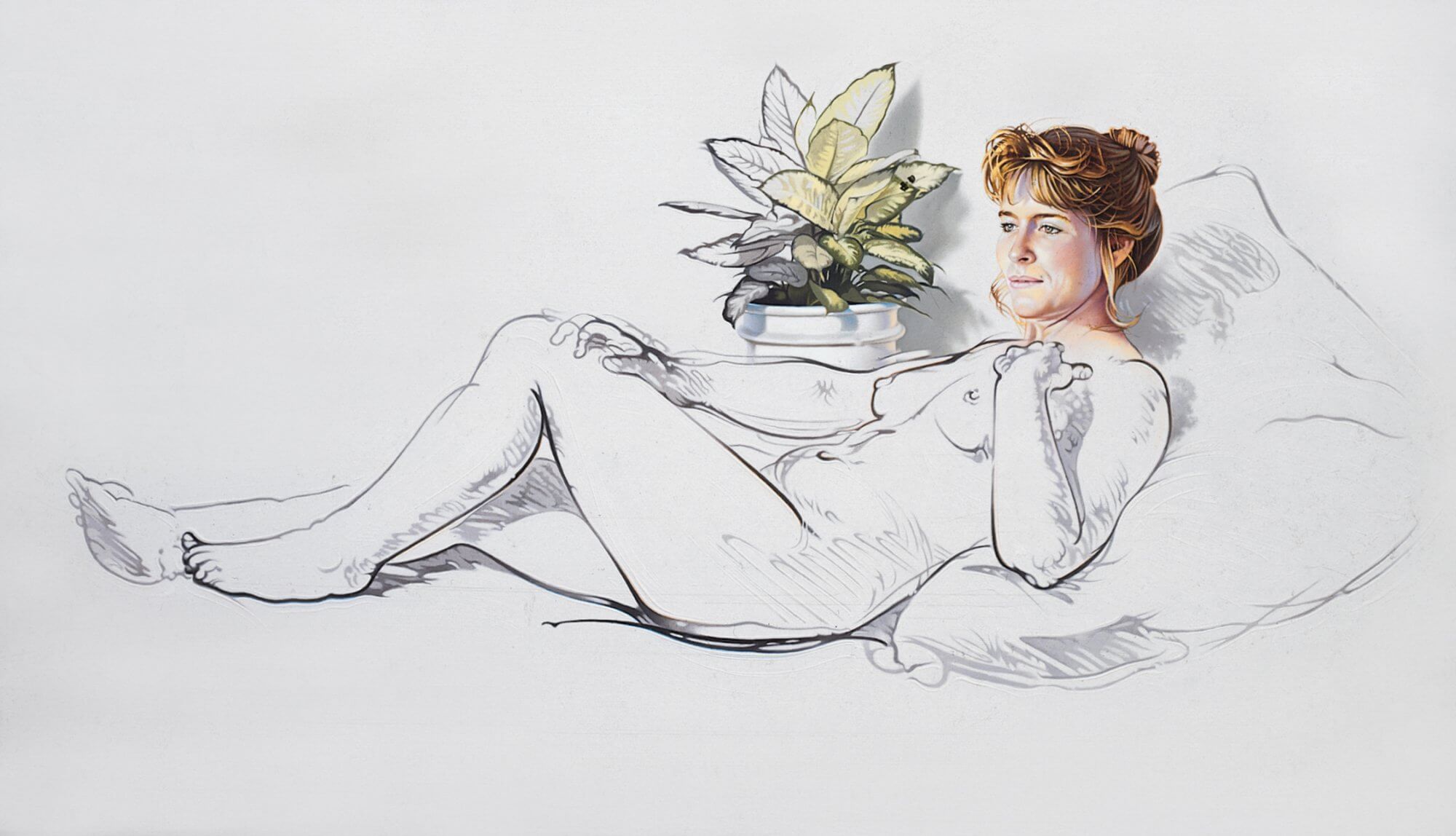 Unfinished Painting #7 (Ode to Ed) 