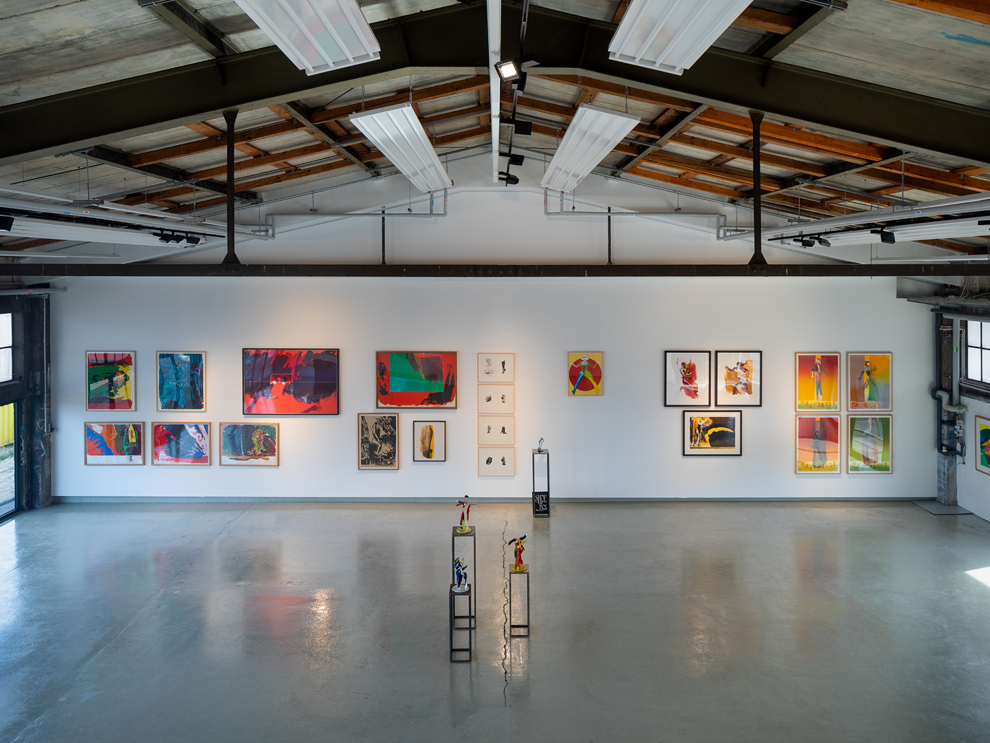 Installation view: Performance in Print