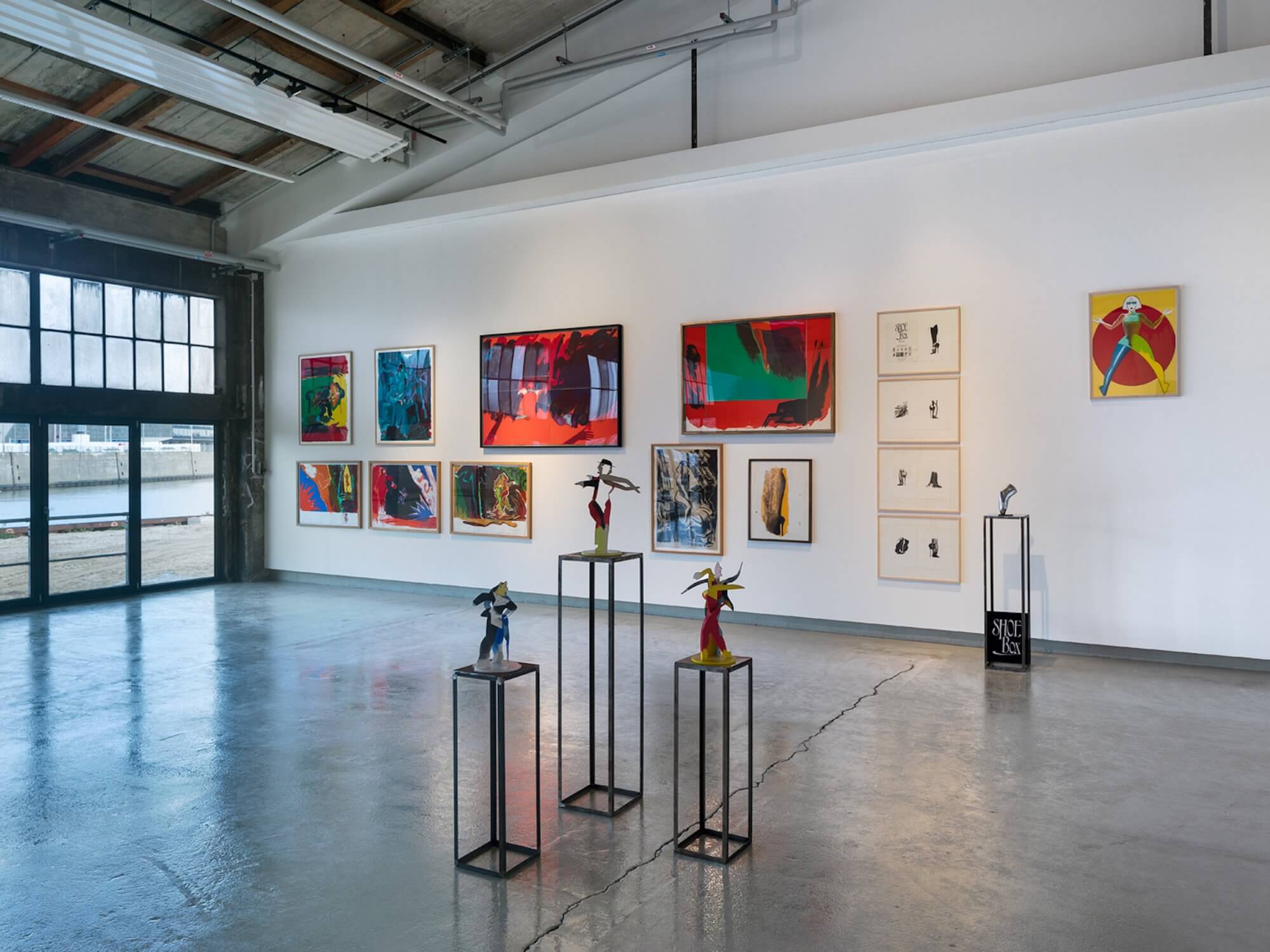 Installation view: Performance in Print