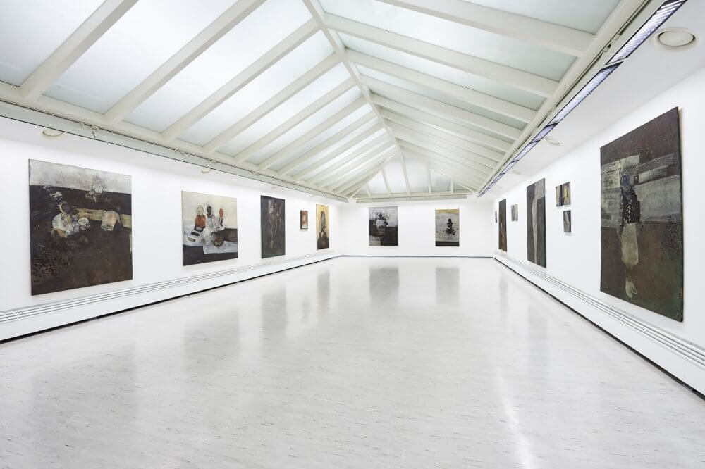 Installation view Griffelkunst-Vereinigung, Otterndorf