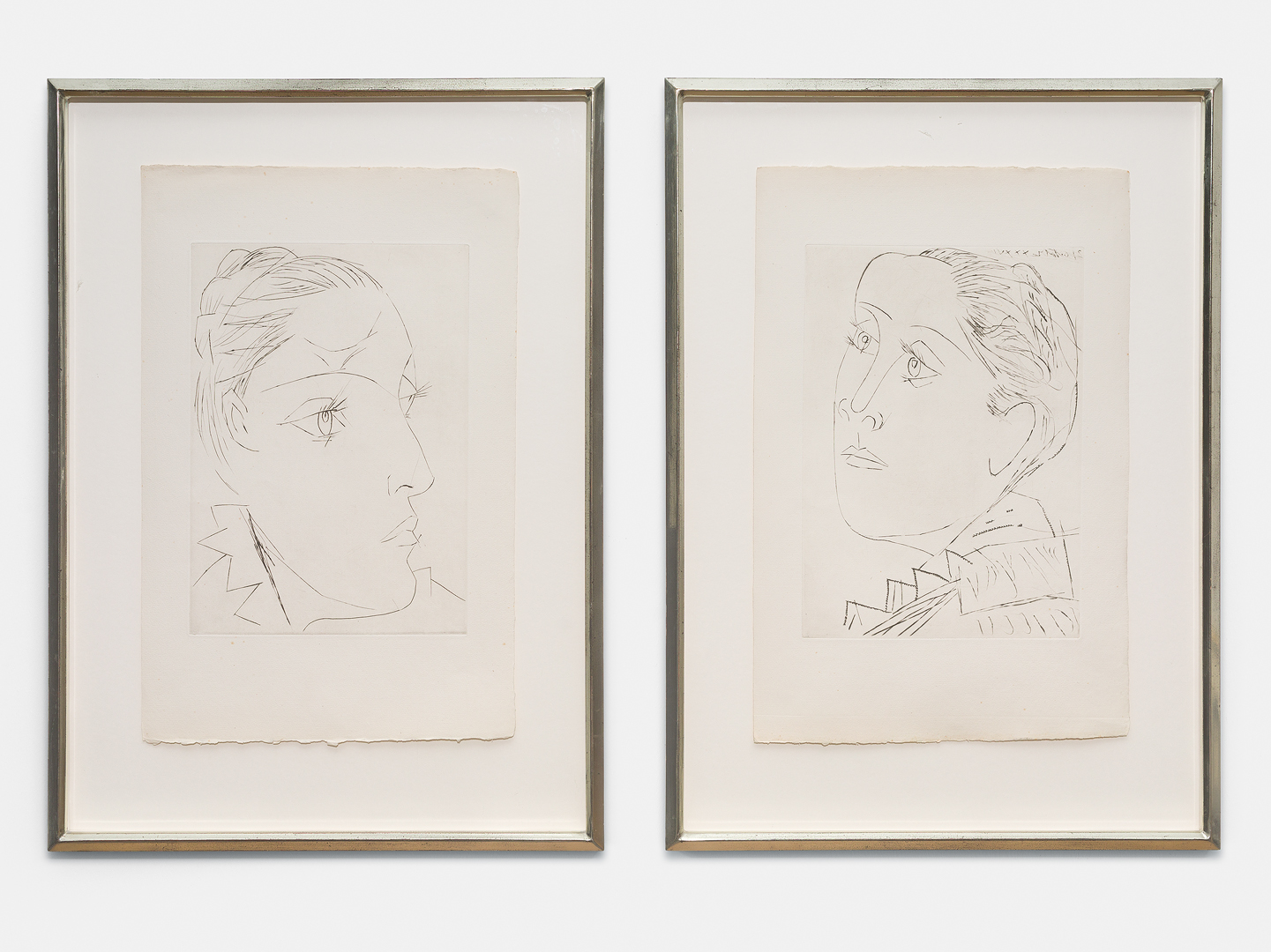 Portrait de femme & Portrait de Dora Maar