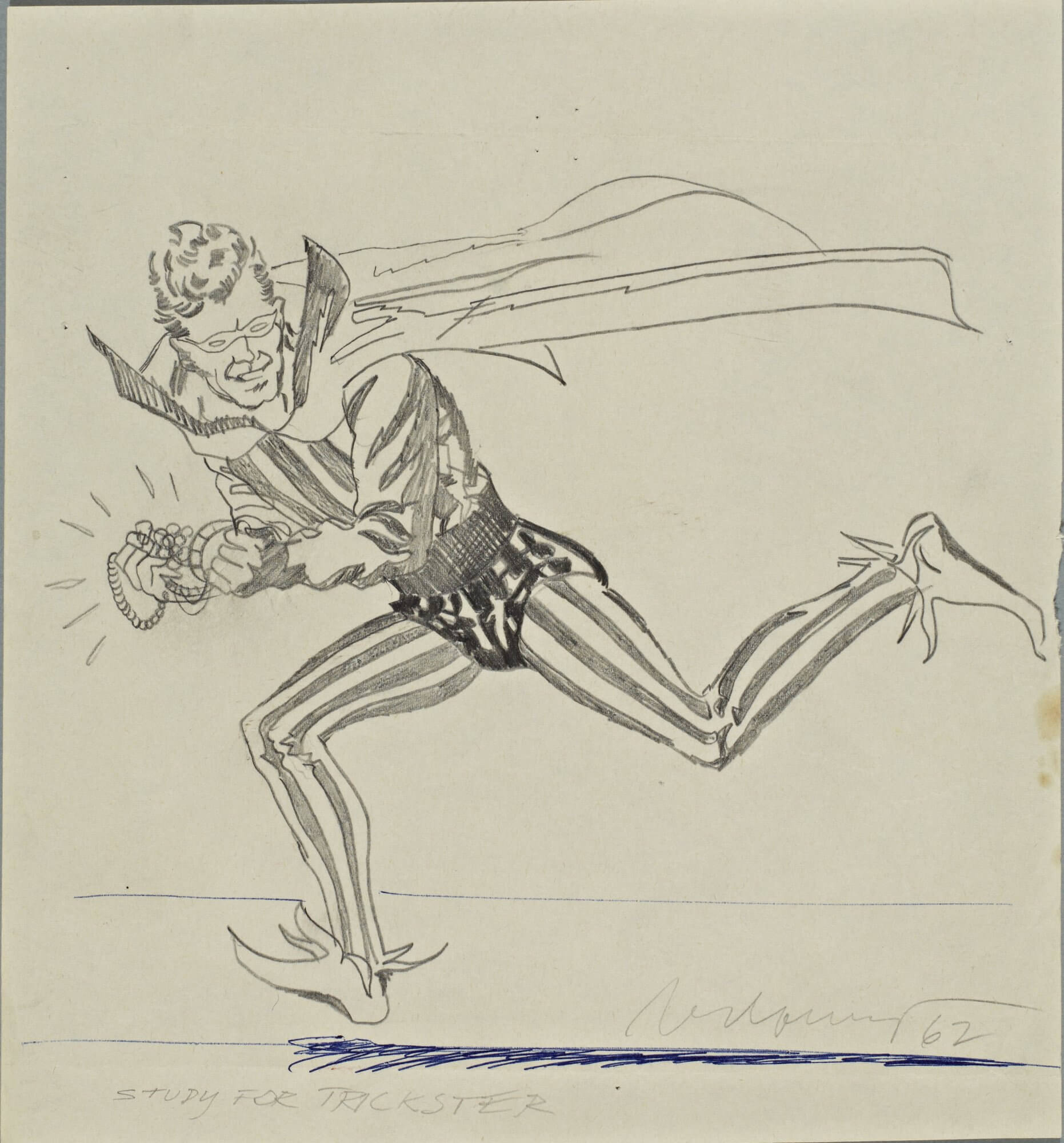 Study for Trickster: Sketch #1